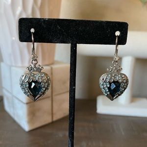 NWOT RARE Betsey Johnson Winged Crystal Earrings